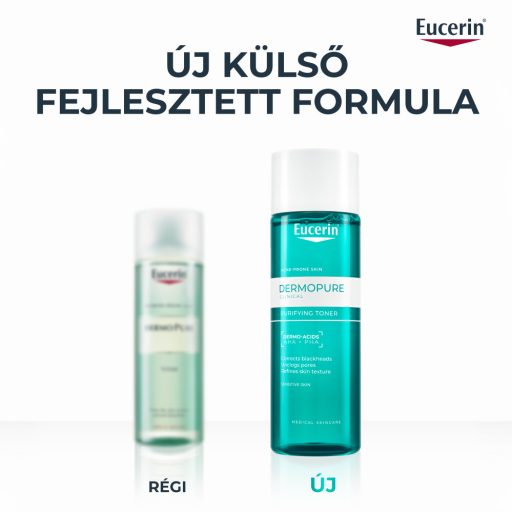 Eucerin DermoPure Clinical Purifying Toner tisztító tonik 200 ml