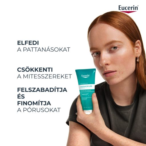 Eucerin DermoPure Clinical Purifying Scrub arcradír 100 ml