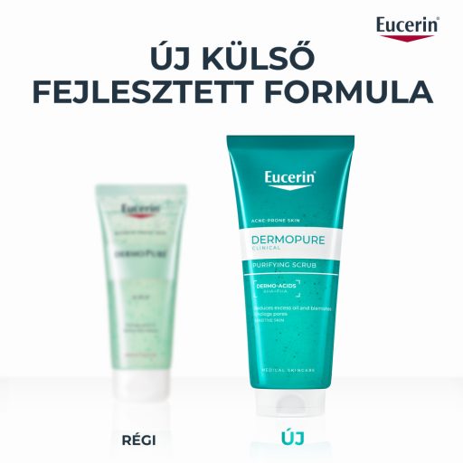Eucerin DermoPure Clinical Purifying Scrub arcradír 100 ml