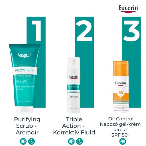 Eucerin DermoPure Clinical Purifying Scrub arcradír 100 ml