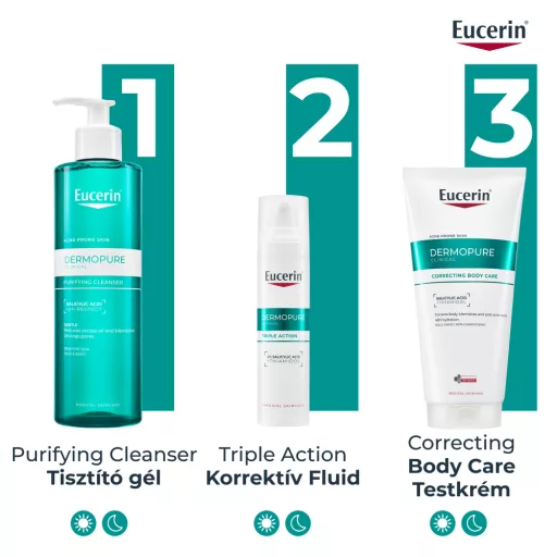 Eucerin DermoPure Clinical Correcting Body Care testkrém 200 ml
