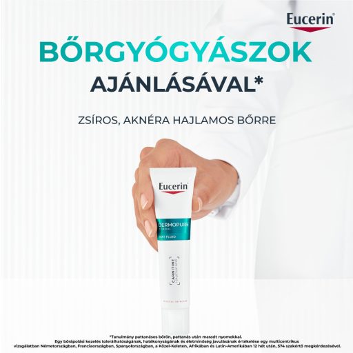 Eucerin DermoPure Clinical Mat Fluid mattító fluid 40 ml