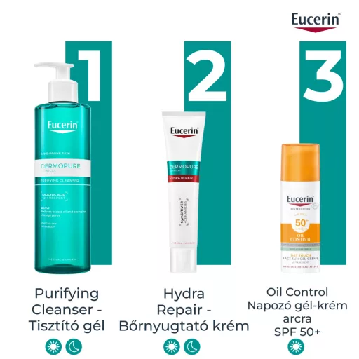 Eucerin DermoPure Clinical Hydra Repair bőrnyugtató krém 40 ml