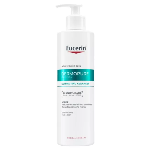 Eucerin DermoPure Clinical Correcting Cleanser mélytisztító gél 400 ml