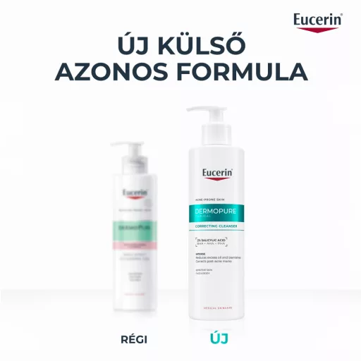 Eucerin DermoPure Clinical Correcting Cleanser mélytisztító gél 400 ml