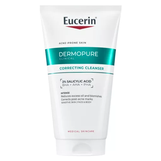 Eucerin DermoPure Clinical Correcting Cleanser mélytisztító gél 150 ml