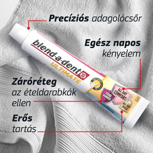Blend-a-dent Ultimate műfogsorragasztó 40 g