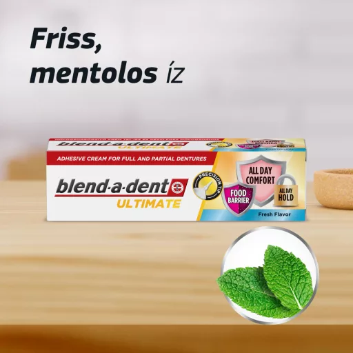 Blend-a-dent Ultimate műfogsorragasztó 40 g