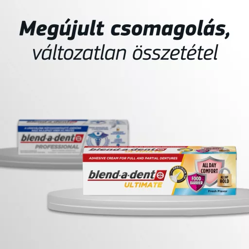 Blend-a-dent Ultimate műfogsorragasztó 40 g