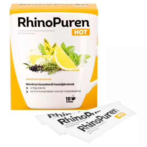 Rhinopuren Hot forró italpor 18 adag