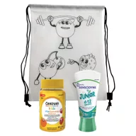   Centrum Junior gumivitamin 60 db + Sensodyne Junior 50 ml + tornazsák (6-12 év)