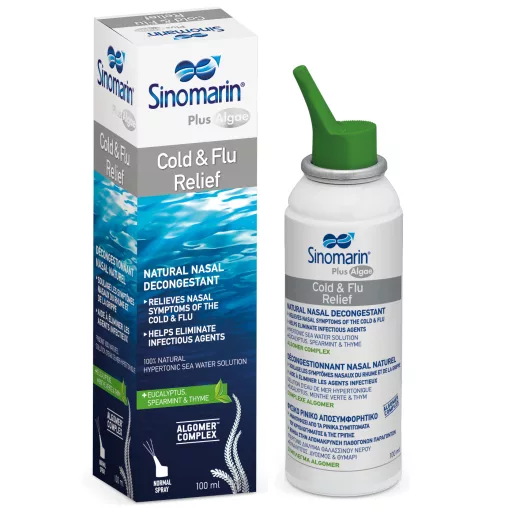 Sinomarin Alga Plusz Cold & Flu tengervizes orrspray 100 ml