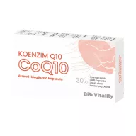 Bio Vitality Koenzim Q10 100 mg lágyzselatin kapszula 30 db