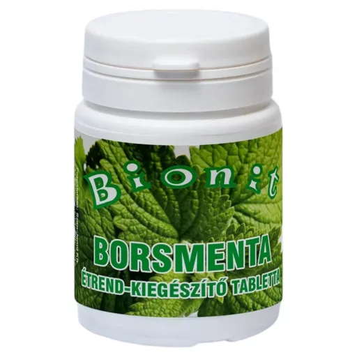 Bionit borsmenta étrend-kiegészítő tabletta 90 db