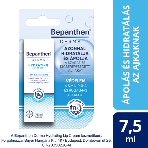 Bepanthen Derma hidratáló ajakápoló krém 7,5 ml