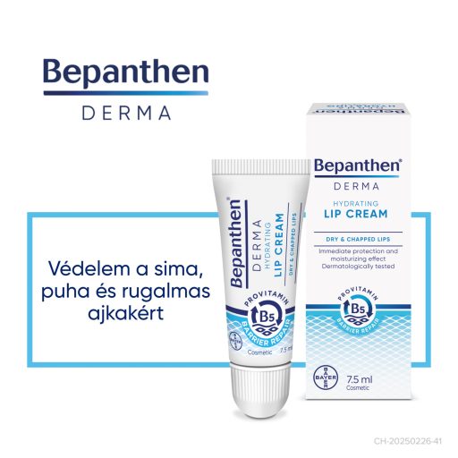 Bepanthen Derma hidratáló ajakápoló krém 7,5 ml
