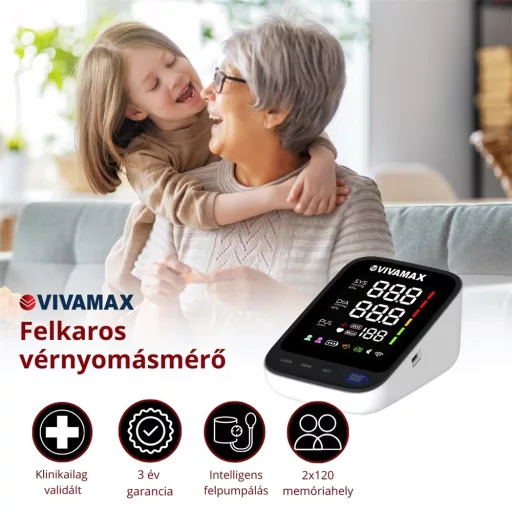 Vivamax GYV33 felkaros vérnyomásmérő