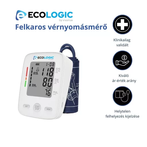 Vivamax ECOLogic GYEL01 vérnyomásmérő