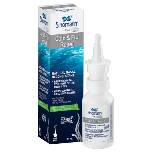 Sinomarin Alga Plusz Cold & Flu tengervizes orrspray 30 ml