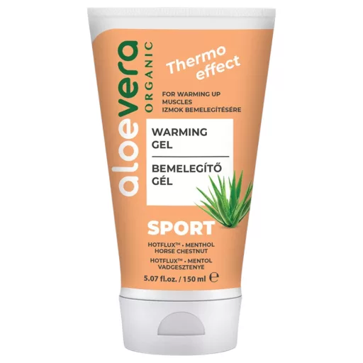Alveola Aloe Vera Organic Sport gél melegítő 150 ml