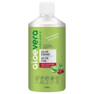Aloe Vera Organic ital áfonyával 1000 ml