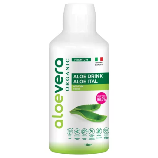 Aloe Vera Organic prémium rostos ital 1 l