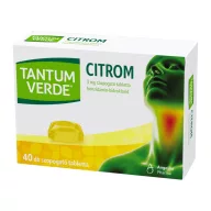 Tantum Verde citrom 3 mg szopogató tabletta 40 db