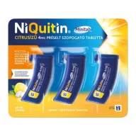   NiQuitin Minitab 4 mg préselt szopogató tabletta citrusízű 60 db