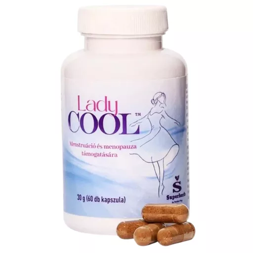 Lady Cool kapszula menstruáció és menopauza támogatására 60 db