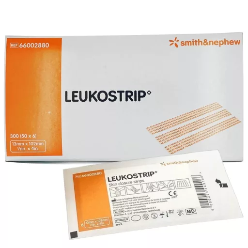 Smith&Nephew Leukostrip sebzáró tapasz 13 x 102 mm 50 db