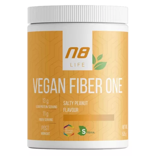 N8 Life Vegan Fiber One étrend-kiegészítő sós mogyoró 525g