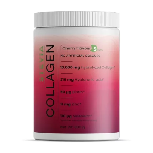 Collagen 10.000 mg + Hialuronsav Cseresznye 300g - steviával