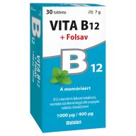Vitabalans Vita B12 + Folsav 1000/400mg 30 db