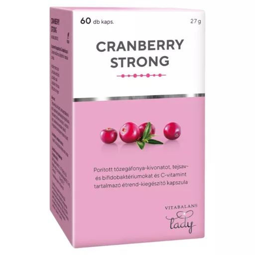 Vitabalans  Cranberry Strong étrend-kiegészítő kapszula 60 db