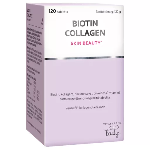 Biotin Collagen Skin Beauty tabletta 120 db