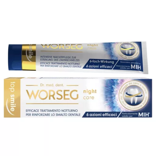 Dr. Worseg Top Smile zománcvédő esti fogkrém 75 ml