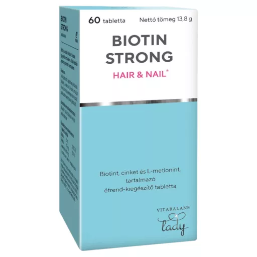 Vitabalans Biotin Strong Hair és Köröm tabletta  60 db