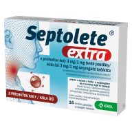   Septolete Extra 3 mg/1 mg szopogató tabletta kóla ízű 16 db