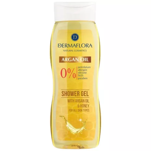 Dermaflora 0% tusfürdő argánolajjal 250 ml