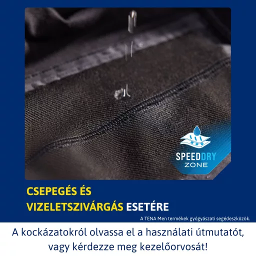 TENA Men Protective Boxer mosható alsónemű fekete M