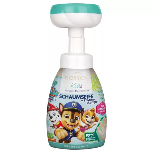 Mabyen Kids Mancs őrjárat kézmosó hab türkiz 180ml