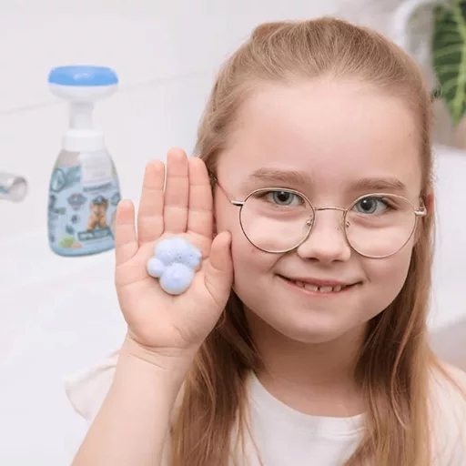 Mabyen Kids Mancs őrjárat kézmosó hab türkiz 180ml