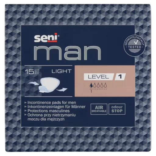 Seni Man Light inkontinencia betét 15 db