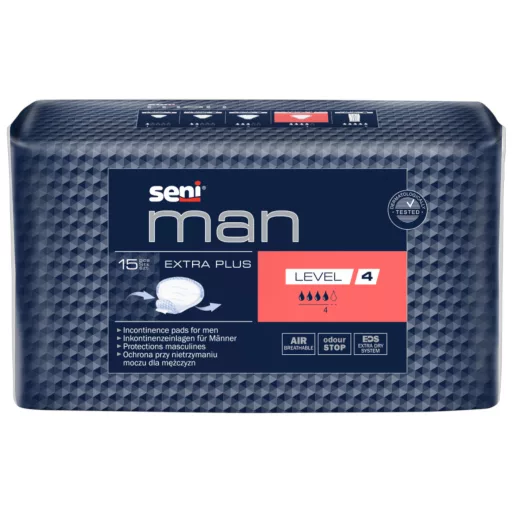 Seni Man Extra Plus inkontinencia betét 15 db