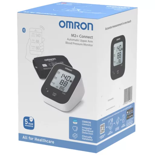 Omron M2+ Connect okos vérnyomásmérő 