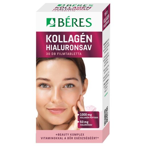 Béres Kollagén + Hialuronsav filmtabletta 30db
