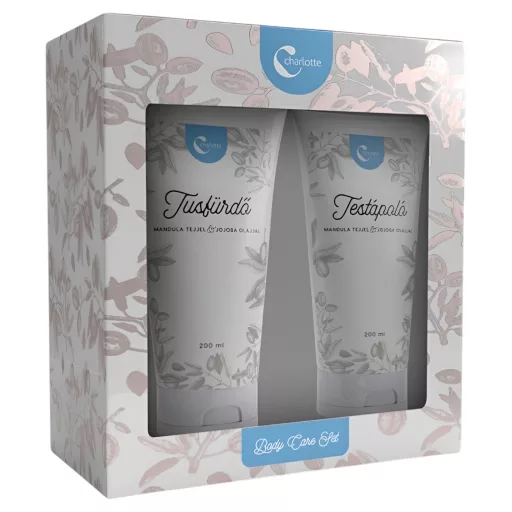 Charlotte mandulatej-jojobaolaj ajándékcsomag