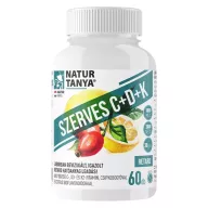Natur Tanya Szerves Retard C+D+K vitamin tabletta 60db