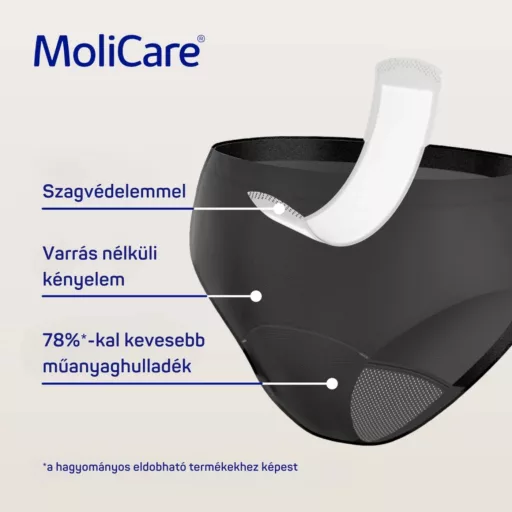 MoliCare mosható női alsónemű L + 5 betét