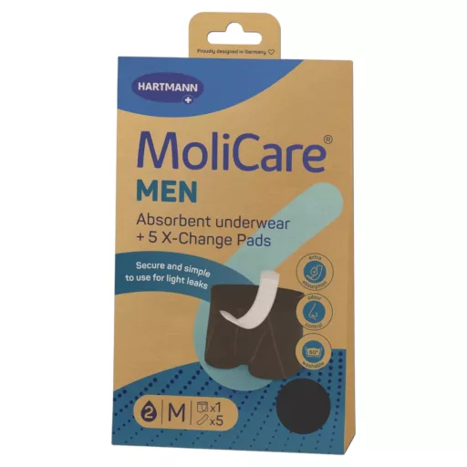 MoliCare mosható férfi alsónemű M + 5 betét